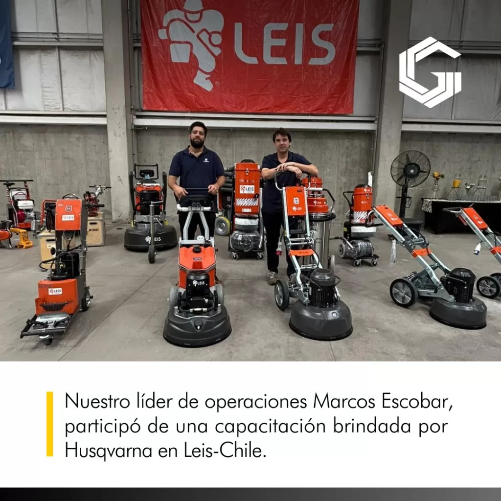 Husqvarna en la empresa Leis en Chile