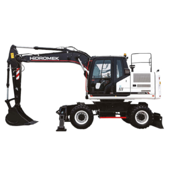 HMK 140W Excavadora sobre ruedas